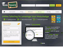 Tablet Screenshot of eduboard.com
